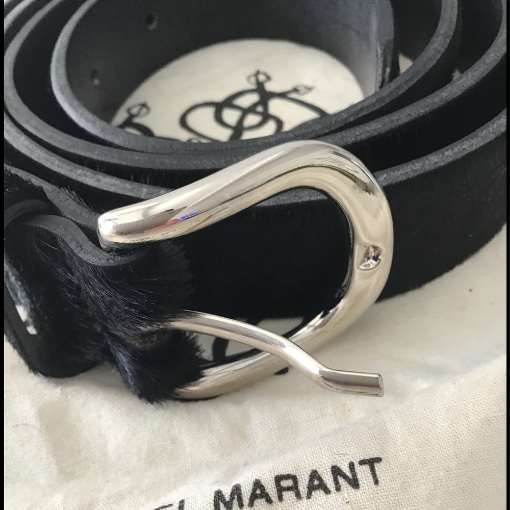 Isabel Marant Calf Hair Belt